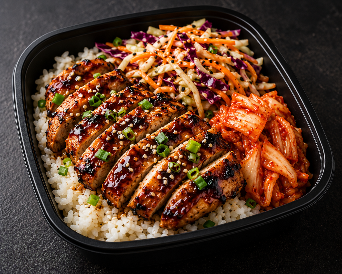 Korean BBQ Chicken Bowl